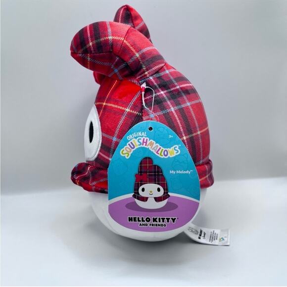 NEW My Melody Squishmallow christmans Sanrio  PlushToy 8 inches - Picture 3 of 8